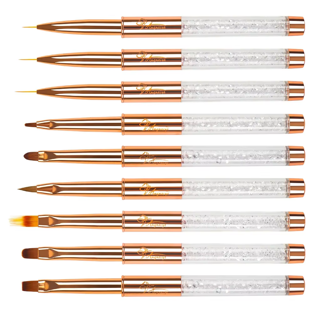 BQAN – brosse à ongles en or Rose