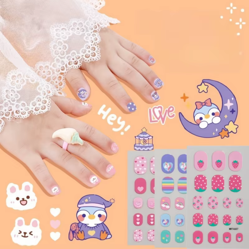 Autocollants pour ongles pour enfants