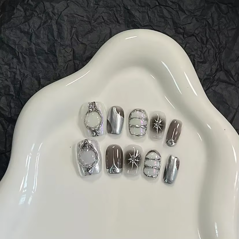 Y2k – faux ongles portables faits à la main
