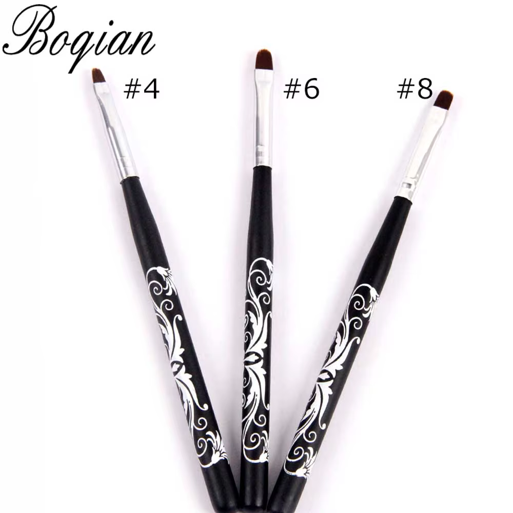 BQAN 4 # 6 # 8 # 10 # Brosse à Gel pour ongles