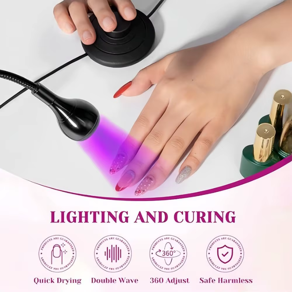 Lampe UV LED 5W/3W pour ongles avec pédale