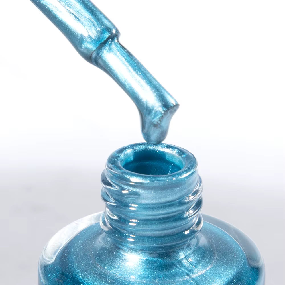 Tinovo Uno – vernis à ongles bleu métallique