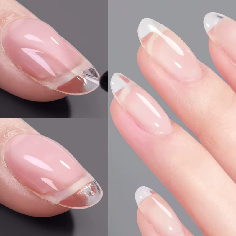 AWStorG Gel de Base de Construction 15ml Gel pour ongles constructeur dans une bouteille Semi Permanent