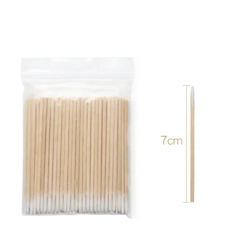 Coton-tige en bois pour ongles