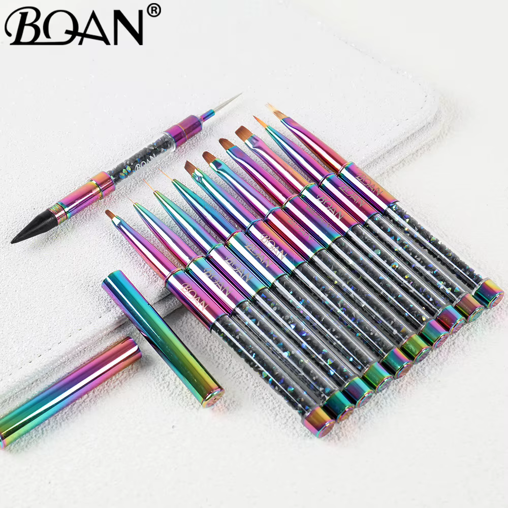 BQAN Pinceau à ongles Rainbow Liner