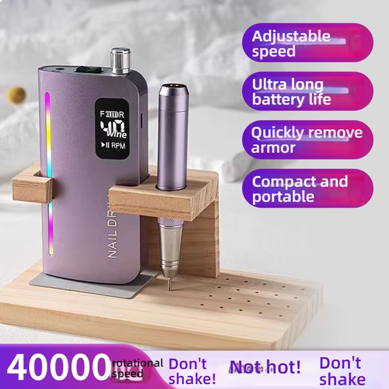 Équipements professionnels rechargeables pour ongles