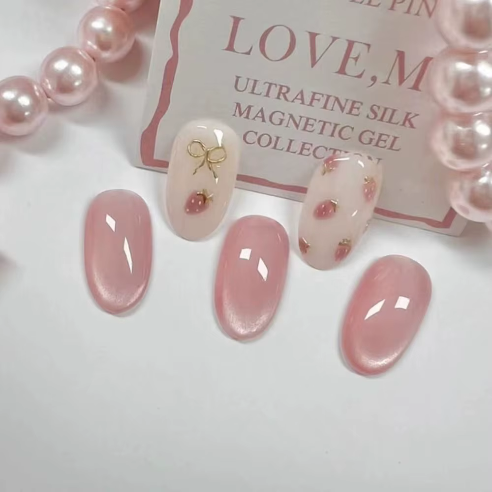 Faux ongles à tête carrée