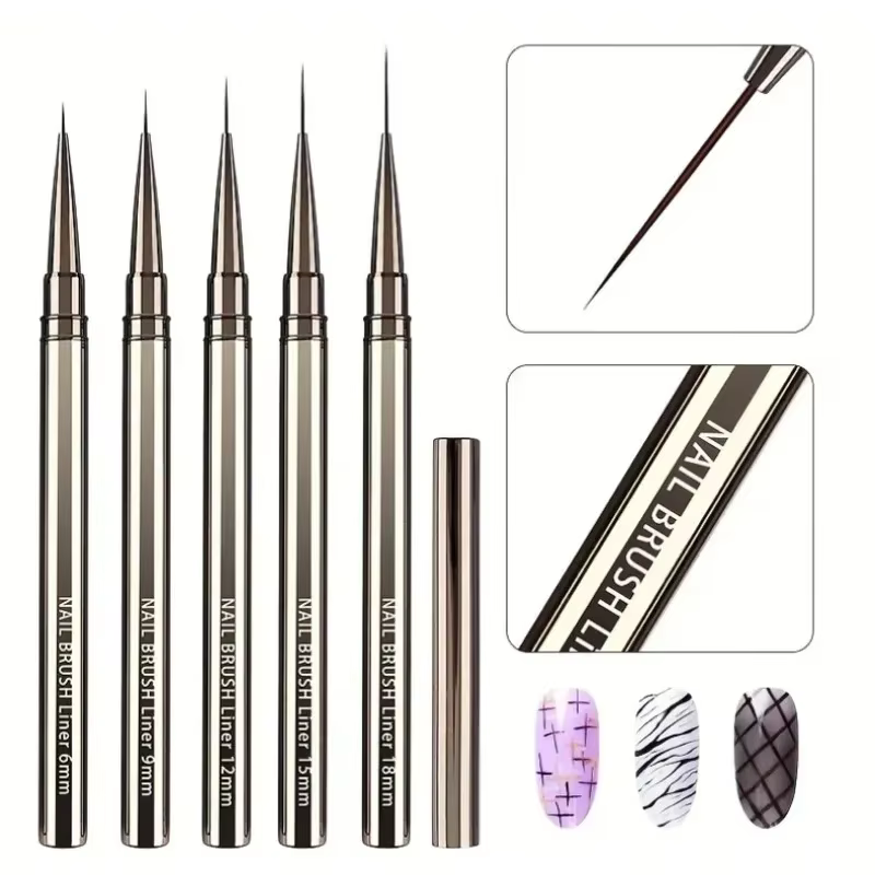 Pinceaux pour revêtement d'ongles