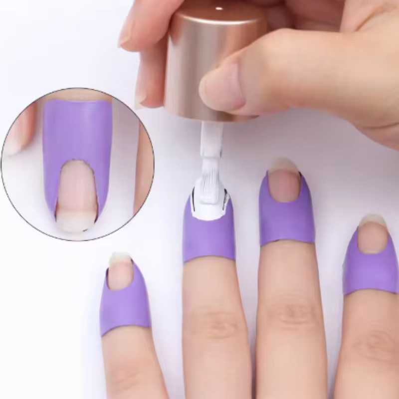 Autocollants anti-débordement pour nail art