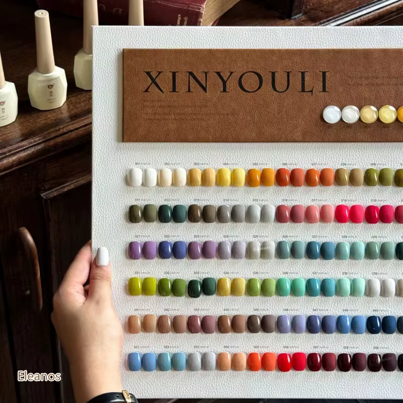 Eleanos-Ensemble de Verhéritage à Ongles Gel UV de 66 Couleurs