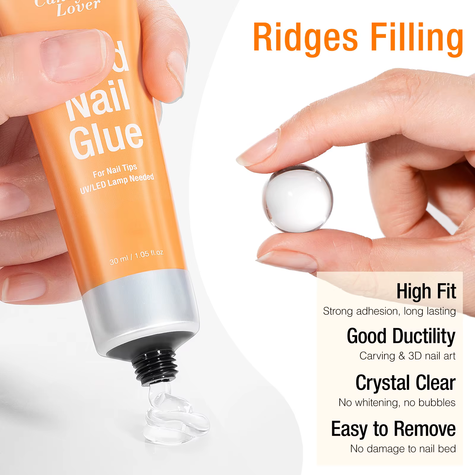 Colle solide pour ongles 30ml