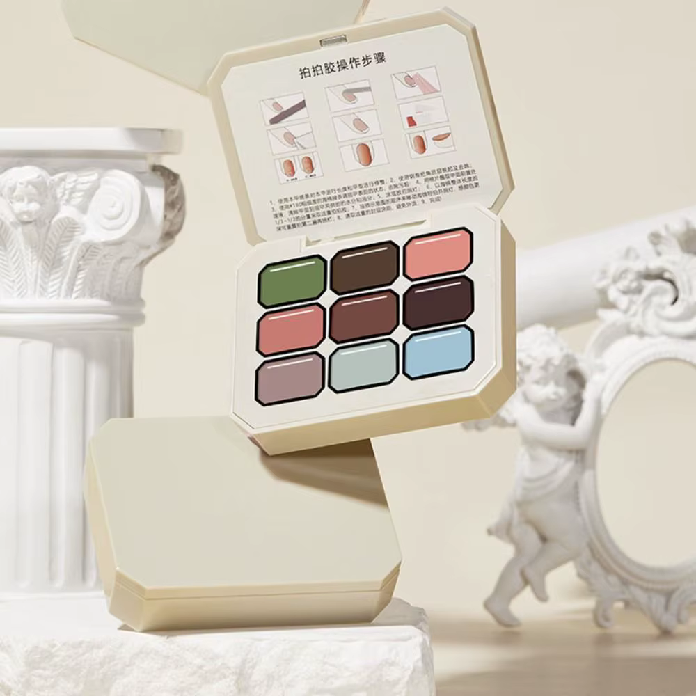 Coloré Mini 4IN1 Pat Ombre Gel vernis à ongles 9 couleurs solide facile dégradé peinture Gel vernis UV peinture Art Gel cadeau