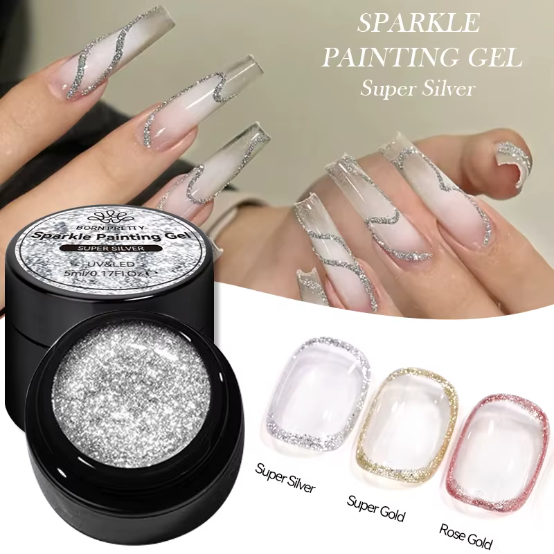 BORN PRETTY – vernis à ongles Gel brillant