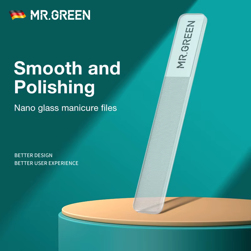 MR.GREEN – limes à ongles en verre Nano