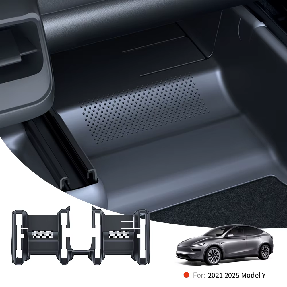 YZ Pour Tesla Model Y/YL2026 – Protection d'angle sous le siège en TPE, protège-rails de glissière de siège, housse anti-coup de pied, accessoires décoratifs floqués