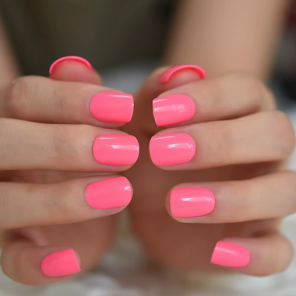 Faux ongles à pression courte