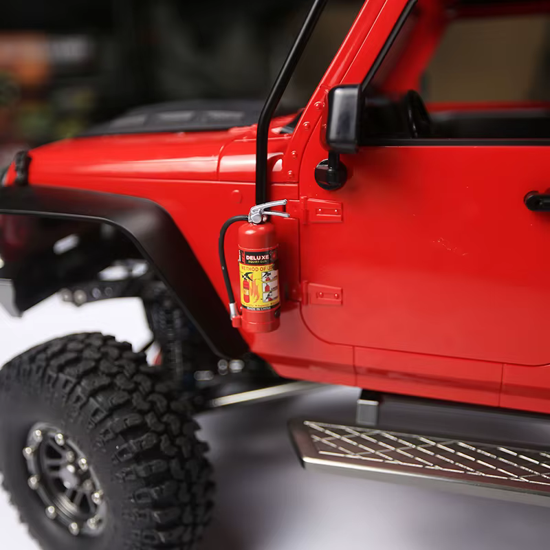 Pièces d'extincteur modèle pour Axial SCX10 TRX4 modèle d'extincteur RC pièces jouets pour enfants 1/10 RC accessoire sur chenilles