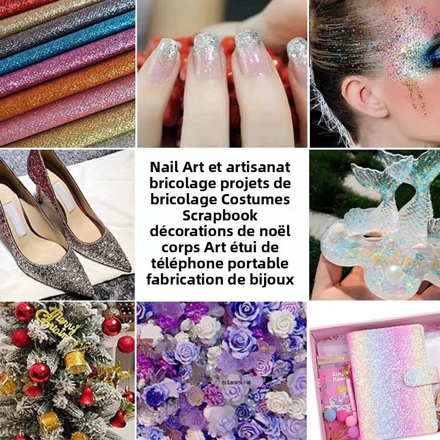 Poudre à paillettes fines en vrac