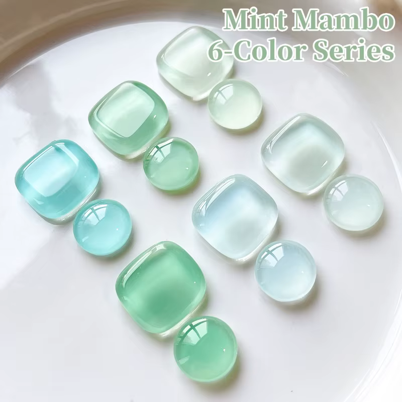 Ensemble de vernis à ongles Gel menthe glacée