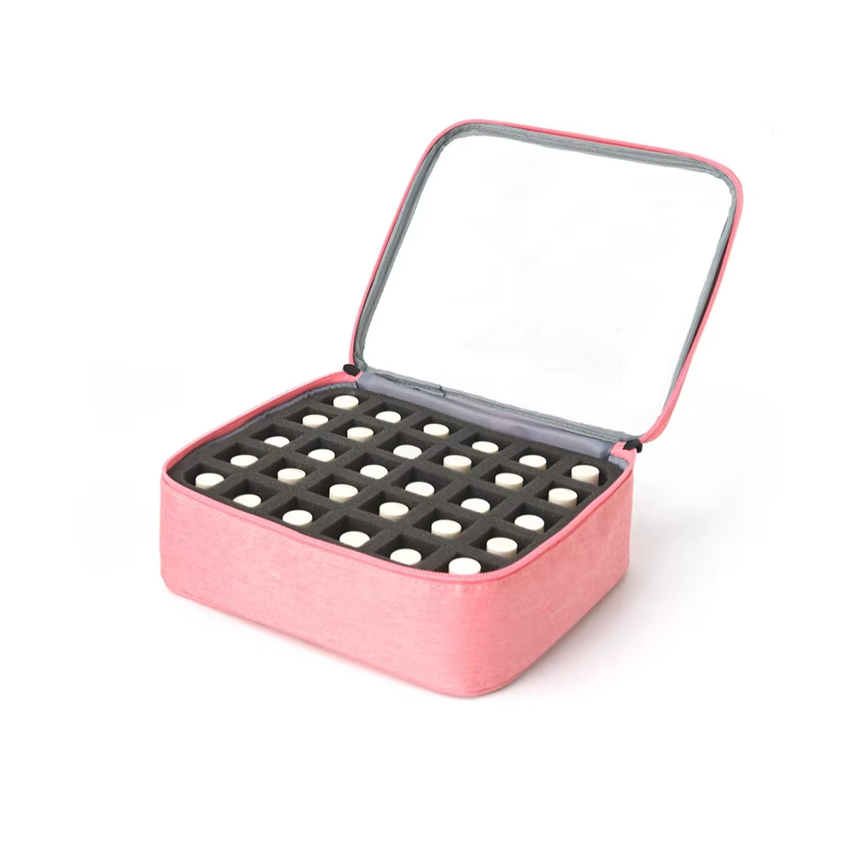 Sac de rangement pour vernis à ongles à 30 emplacements