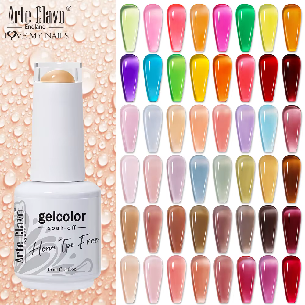 Vernis à ongles semi-permanent Arte Clavo 15ml en gelée