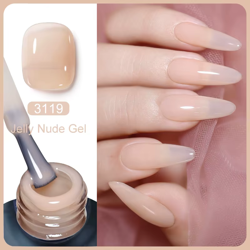 NAILCO 15ml Vernis Semi-Permanent UV Gel Couleurs pour Ongles Manucure Nail Art TOP BASE