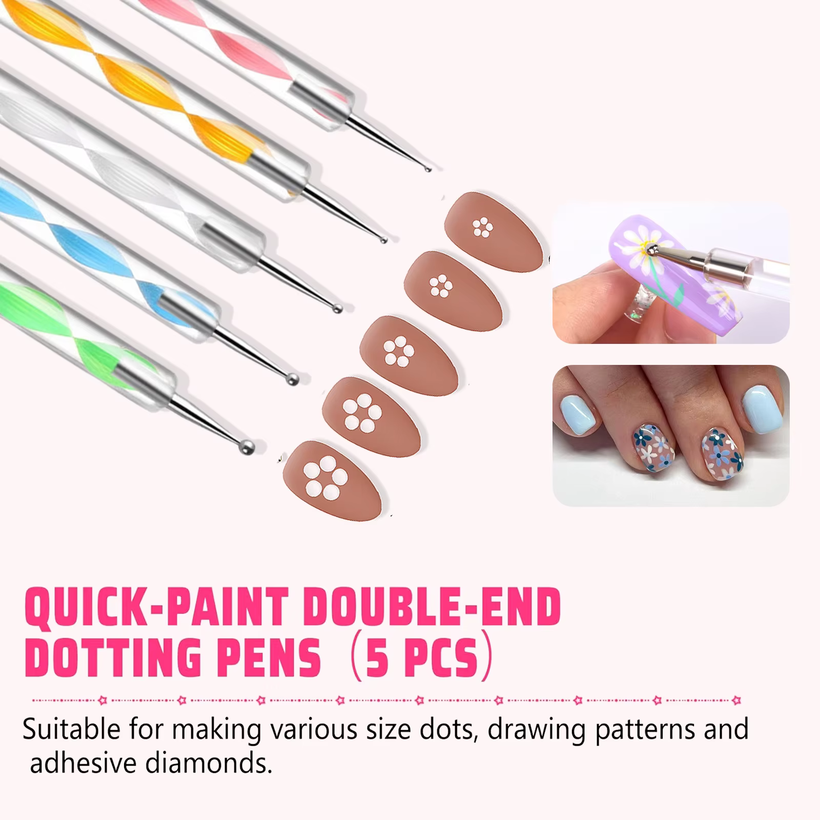 Palette de pinceaux pour Nail Art