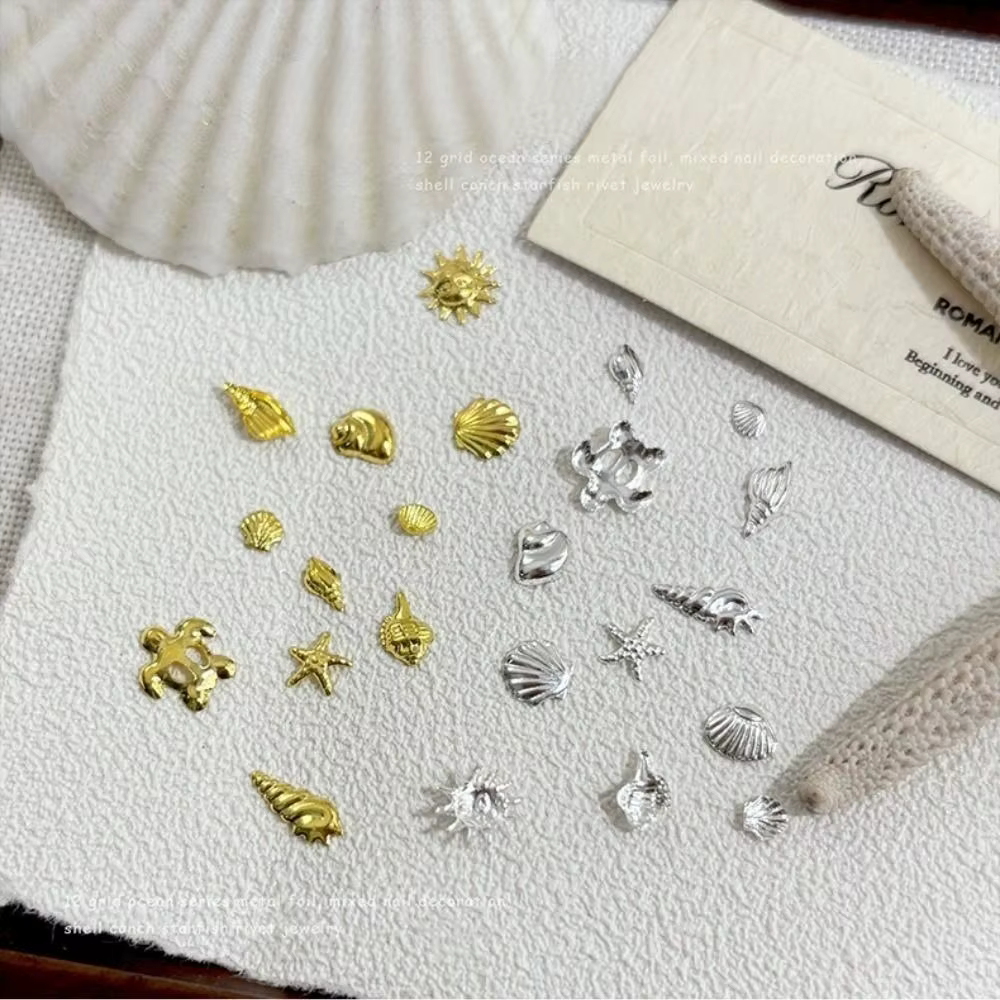 Strass pour nail art sur le thème de l'océan