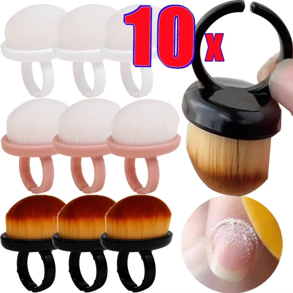 Brosse professionnelle anti-poussière pour ongles