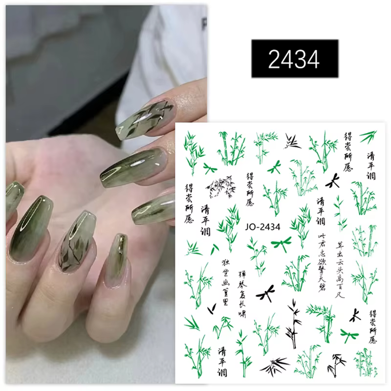 Autocollants 3d pour Nail Art
