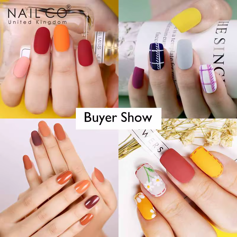 NAILCO 10ml velours couche de finition Gel Nail Art mat