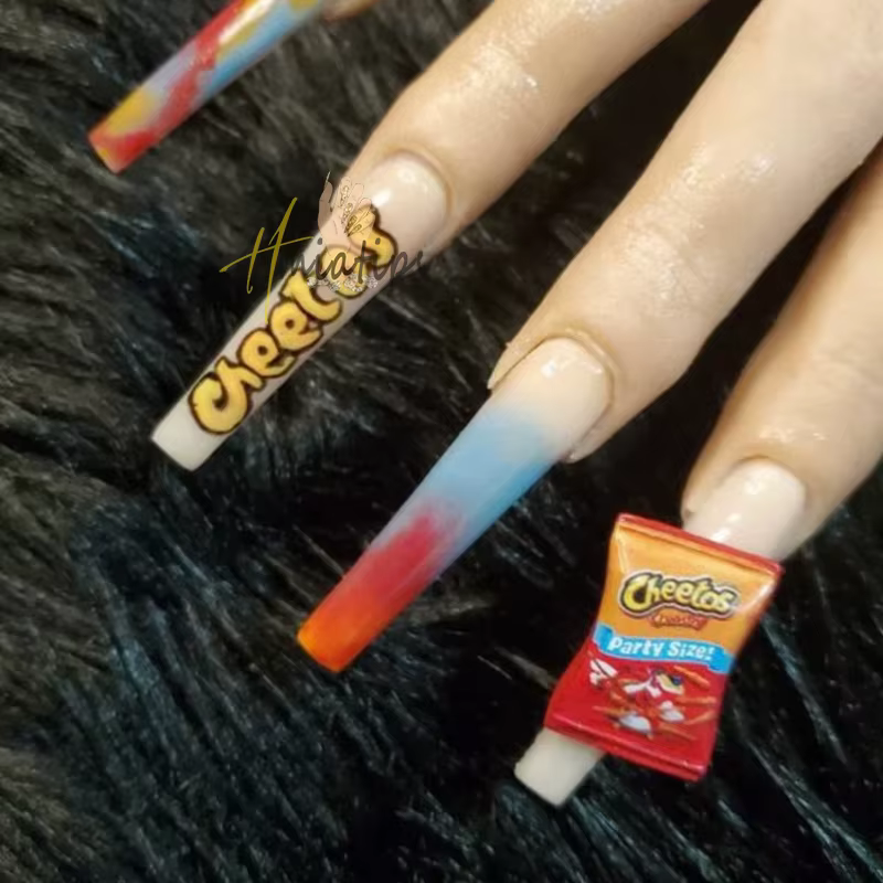 Breloques 3D en acrylique pour ongles