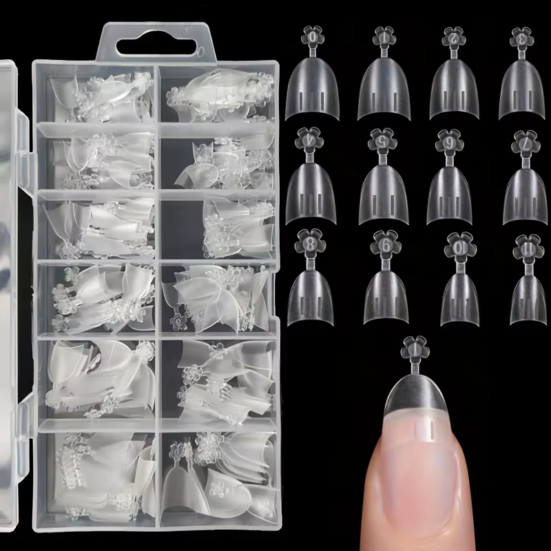 Patch faux ongles carré moyen