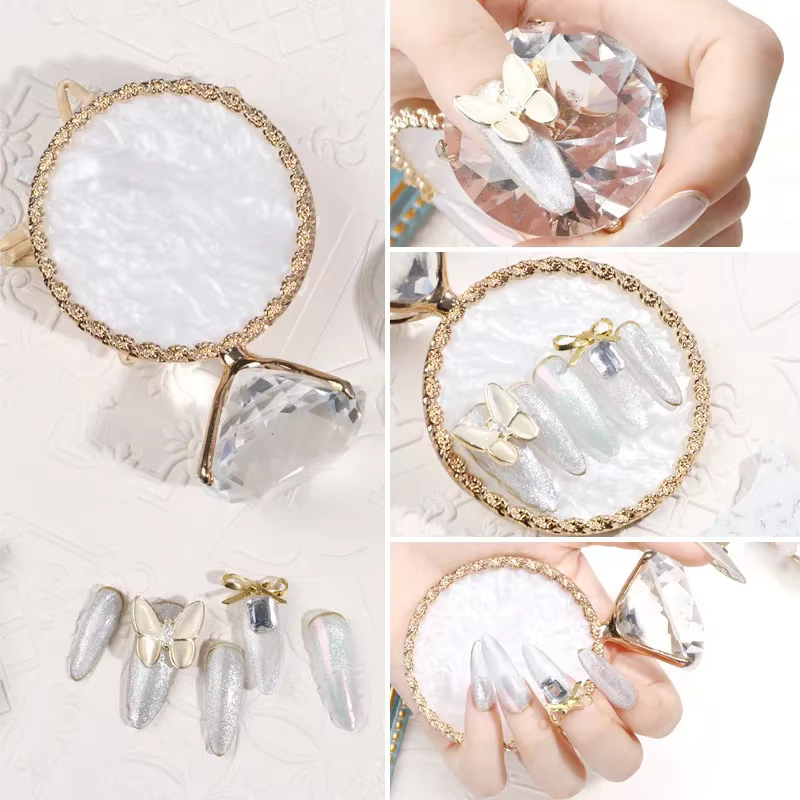 Grand présentoir de Nail Art en diamant avec Palettes
