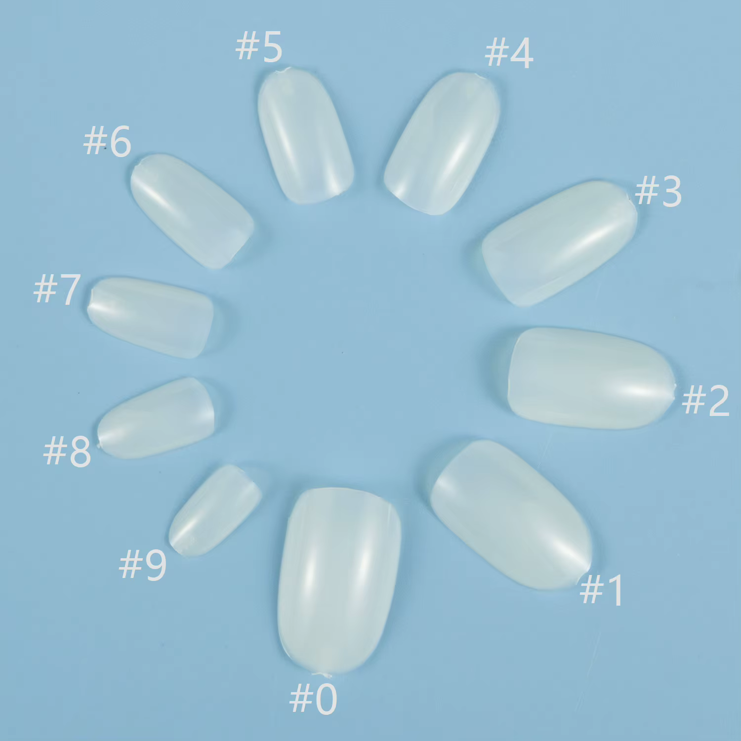 Faux ongles de taille unique
