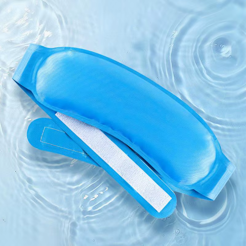 Bandeau de thérapie gel chaud/froid pour soulager les maux de tête et les migraines – Compresse froide pour la tête