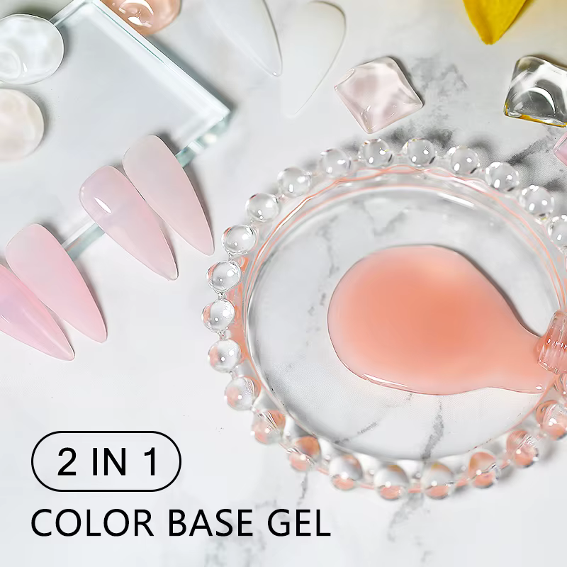 NAILCO 15ml Base en caoutchouc Semi-permanente pour vernis Gel hybride couche