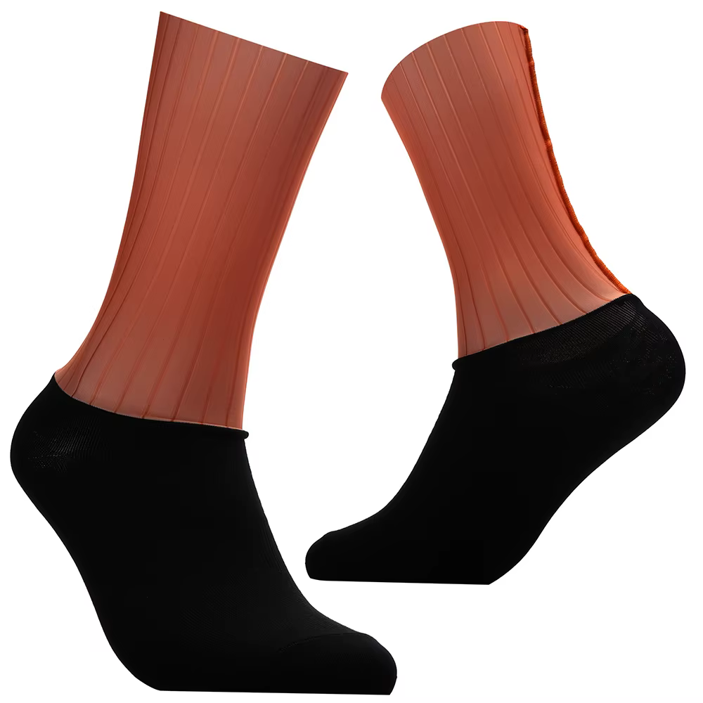 Chaussettes aérodynamiques de l'équipe de vélo, antidérapantes, sans couture, pour vélo de route, course en plein air, Sport à Compression, nouvelle collection