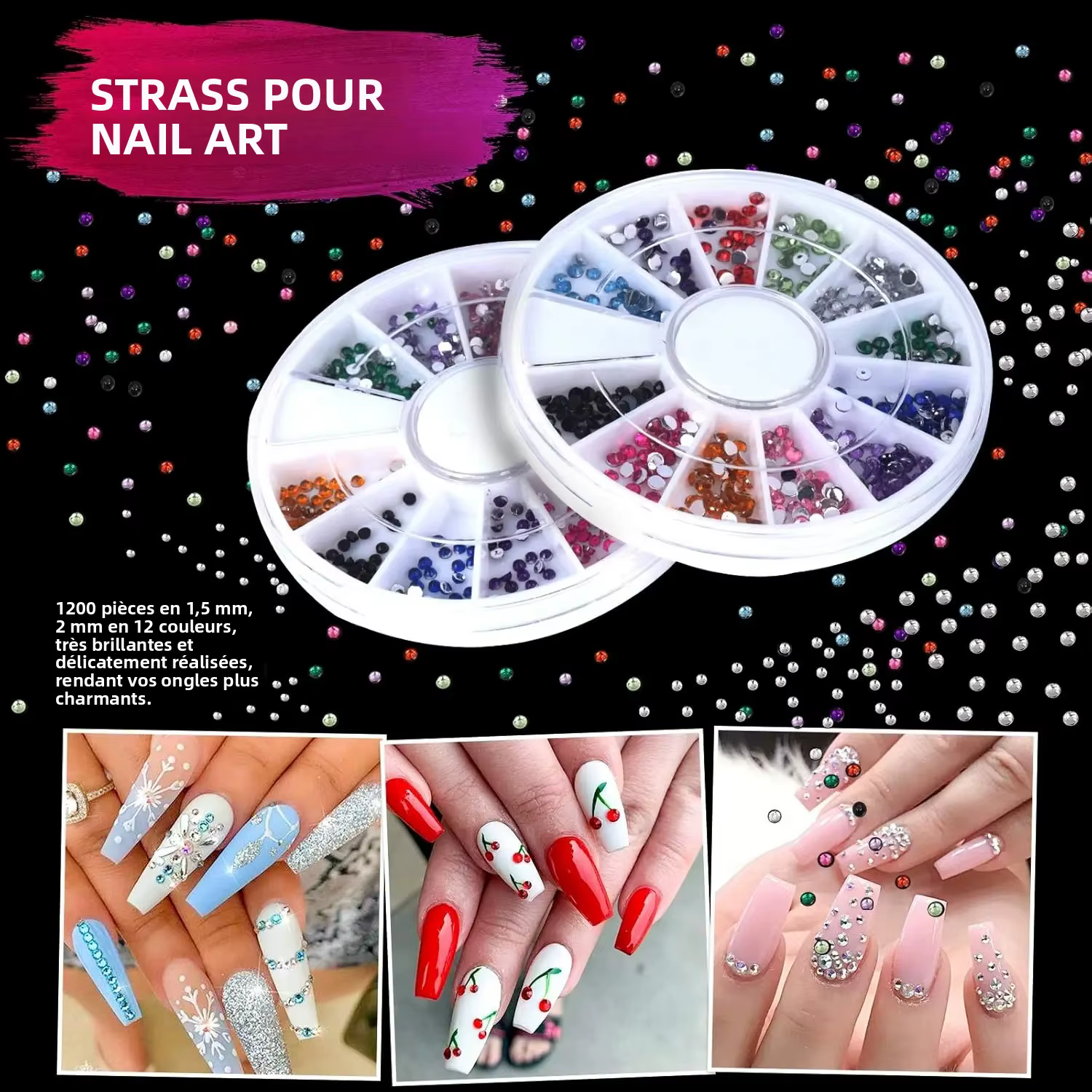 Ensemble d'outils pour nail art 32 pièces – Pinceaux