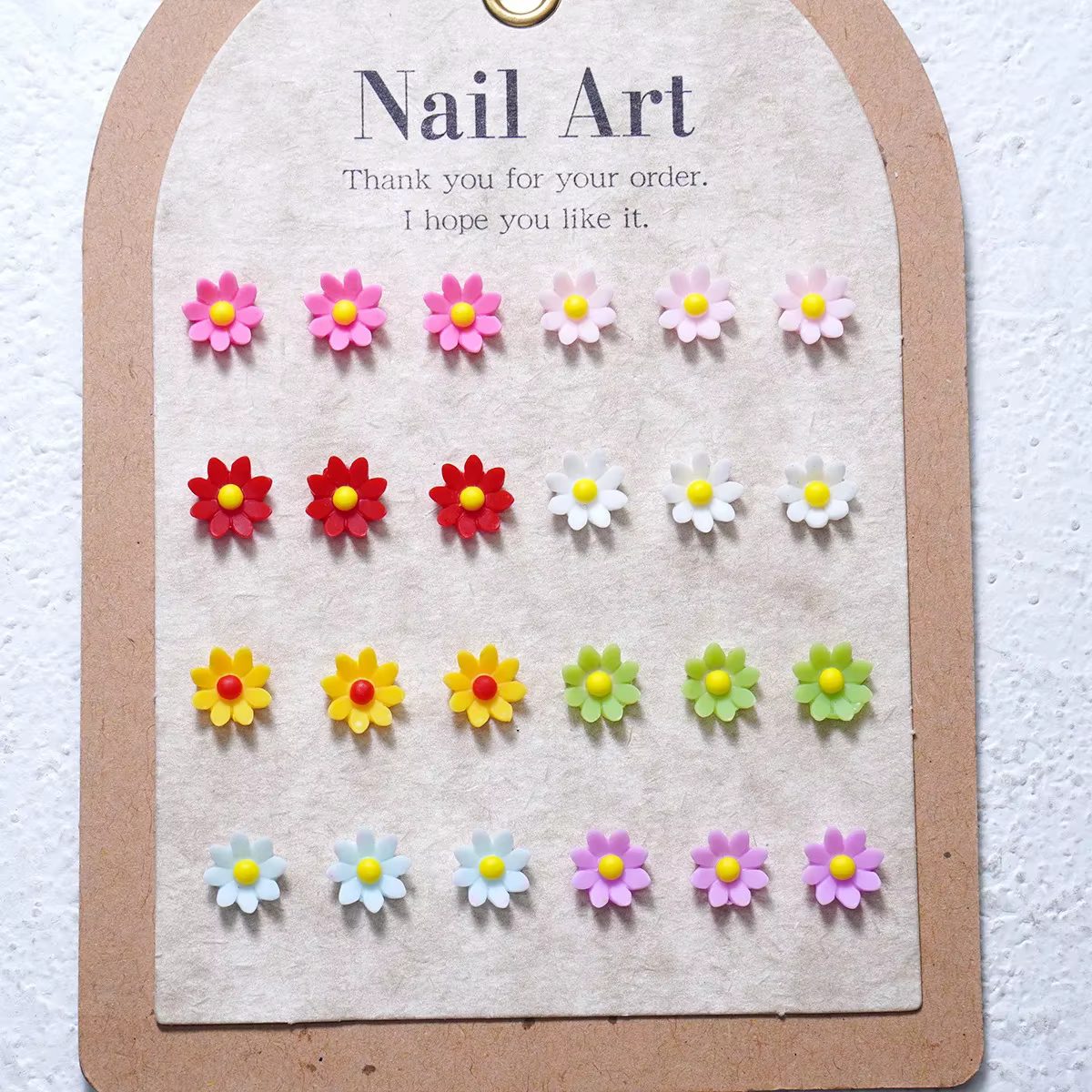 Breloques pour ongles florales japonaises