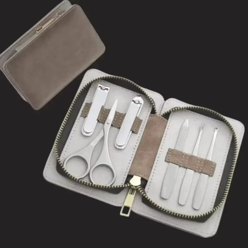 Ensemble de manucure Morandi gris TopGrade