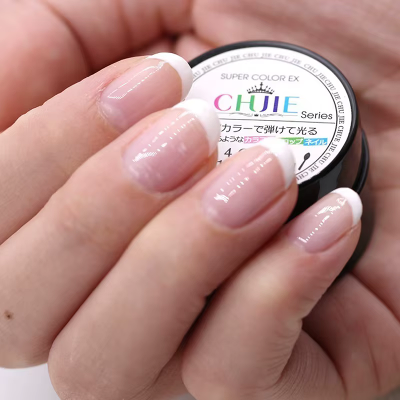 1PC 10ML Gel vernis français ongles blanc