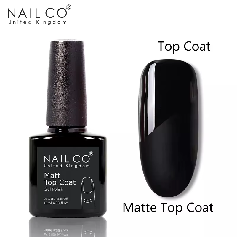 NAILCO 10ml velours couche de finition Gel Nail Art mat