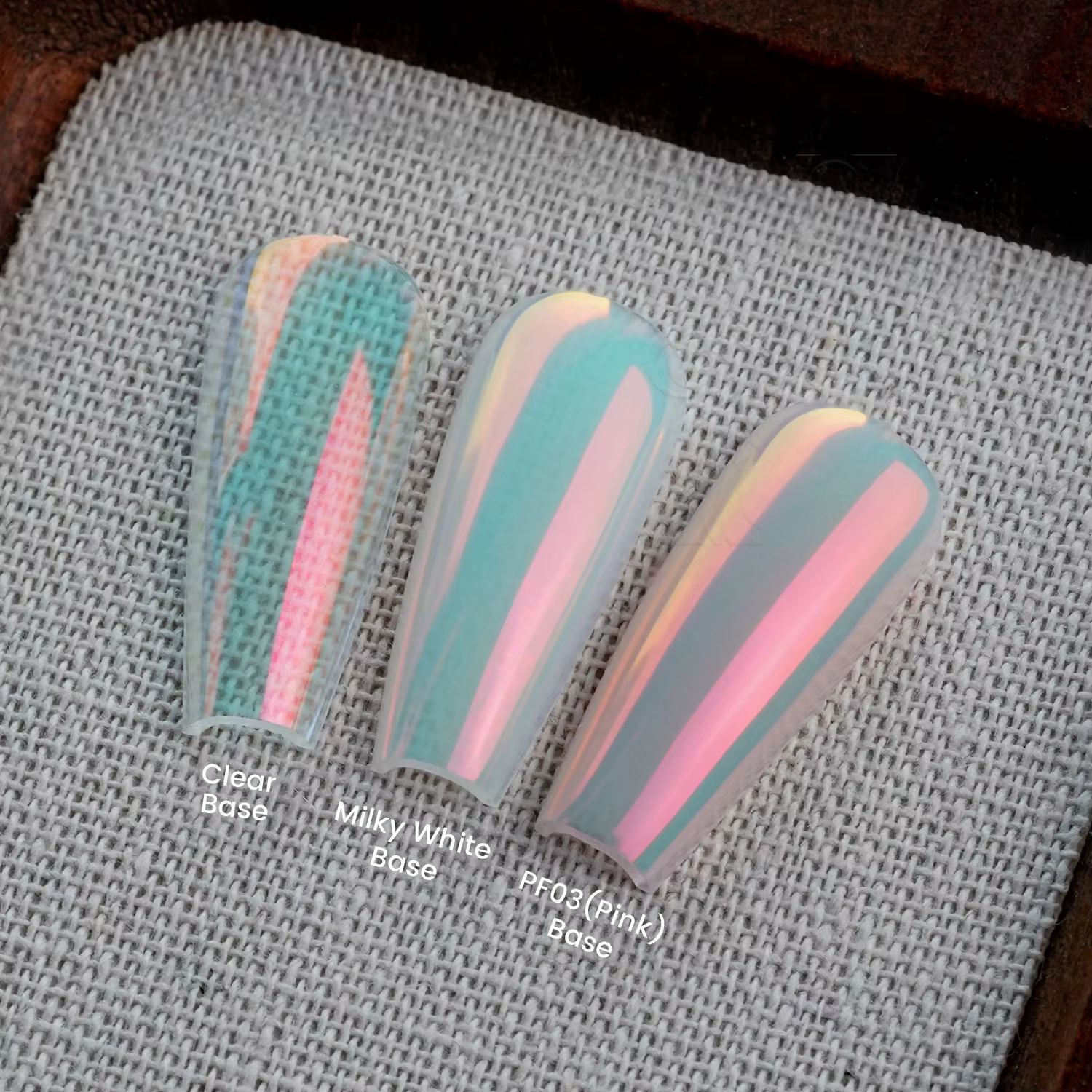 Nouvelle poudre à ongles YOKEFELLOW GleamTap Cushion Aurora Chrome