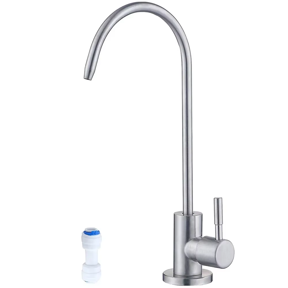 Robinet purificateur d'eau, robinet filtré sans plomb s'adapte aux unités d'osmose inverse ou un système de filtration d'eau, robinet de cuisine RO