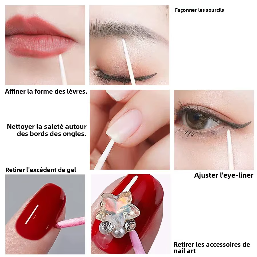 Coton-tige à Double extrémité
