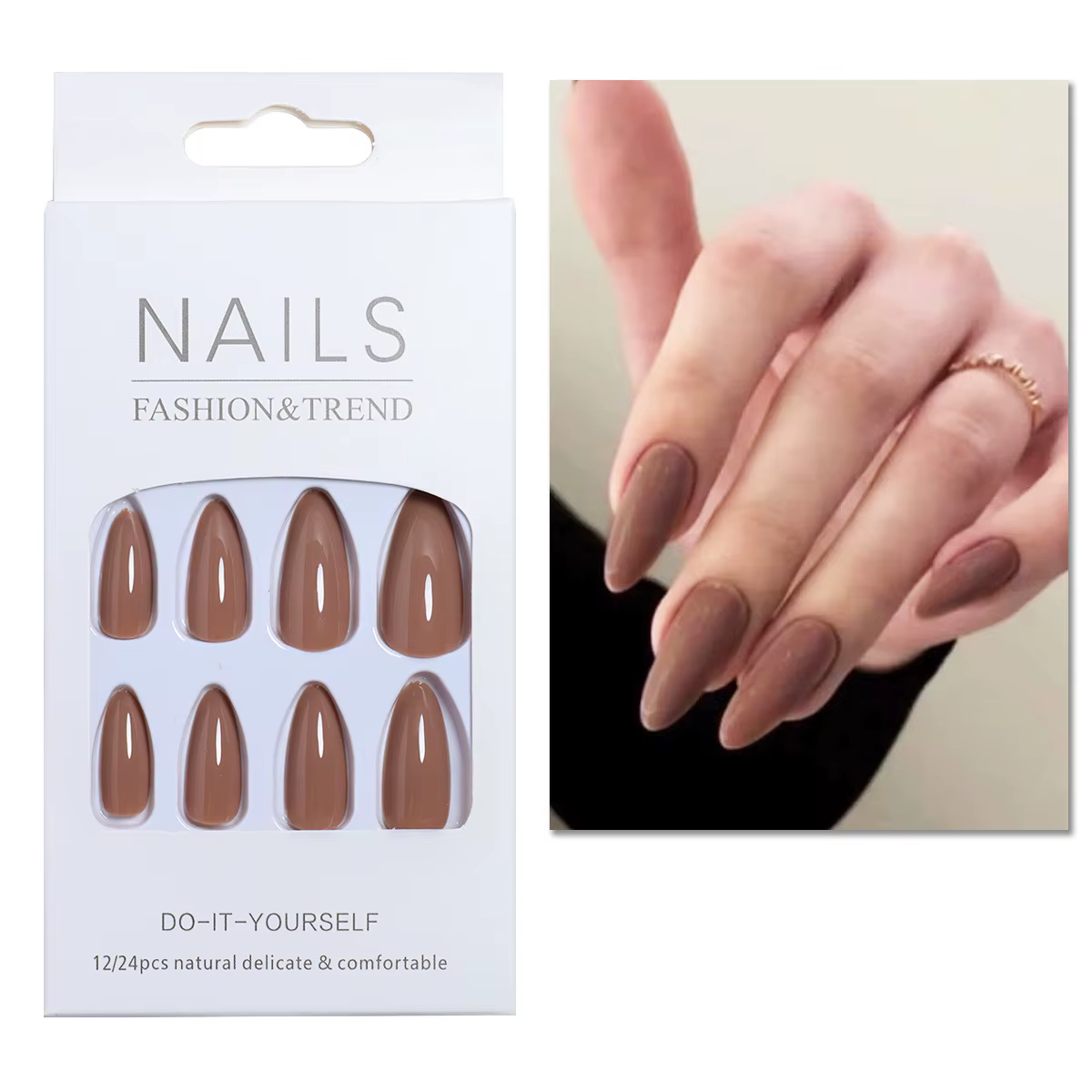 Ensemble de faux ongles à pression