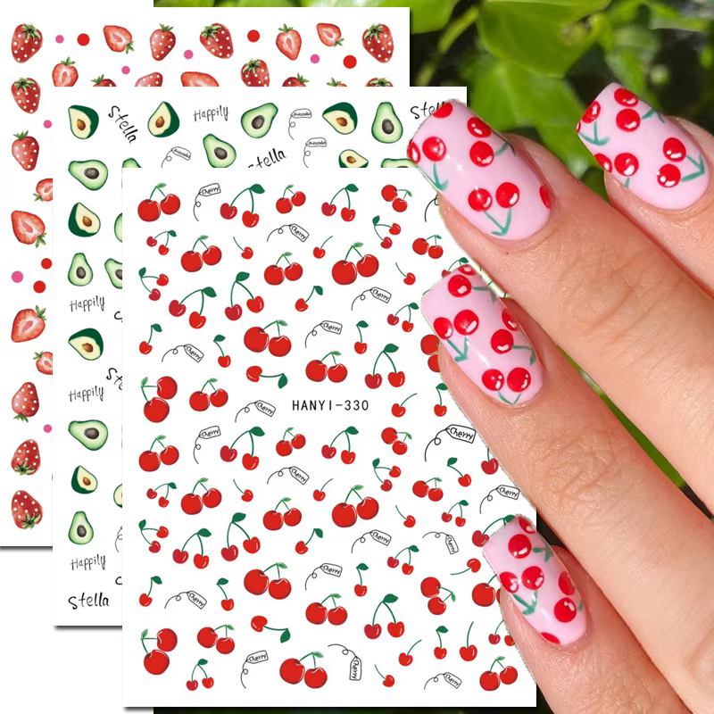 Décalcomanies 3D pour Nail Art