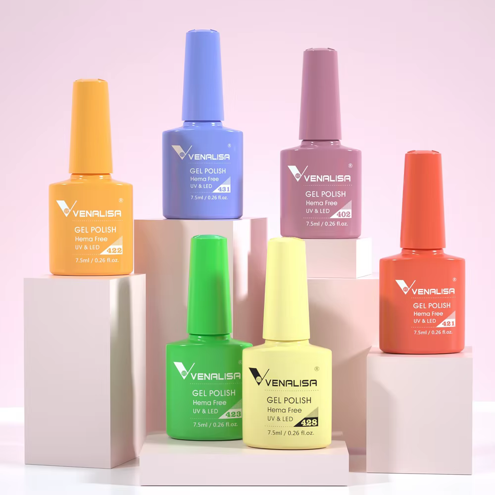 Venalisa 7.5ml vernis à ongles Gel 60 couleurs Hema TPO gratuit gelée blanche laiteuse tremper UV LED