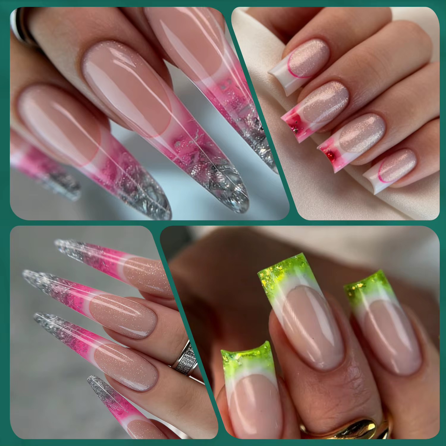 Formes Doubles Françaises Nailpop Godet Miché